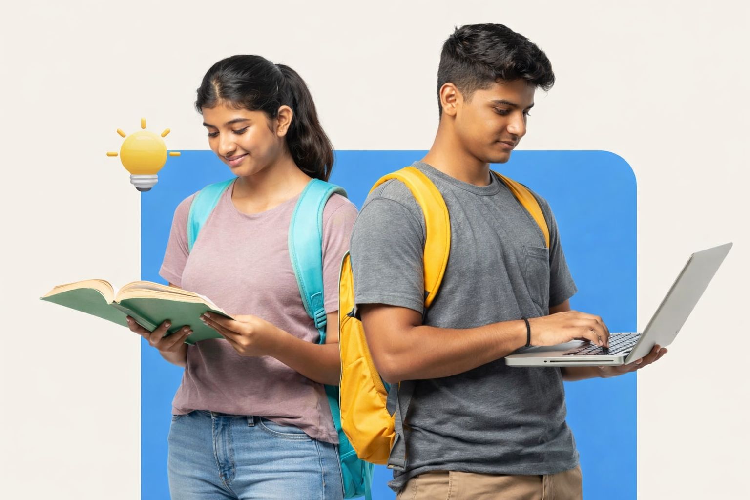 Kids learning together